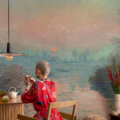 Papier peint panoramique tendance Atmosférický súmrak