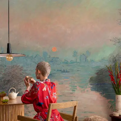Papier peint photographique intissé Crépuscule atmosphérique