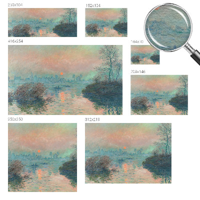 Papier peint panoramique tendance Atmosférický súmrak