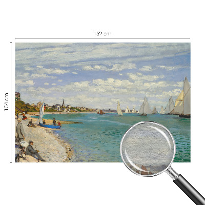 Papier peint panoramique haut de gamme avec un motif de paysage maritime