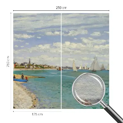 Papier peint photo imprimé sur tissu non tissé paysage marin