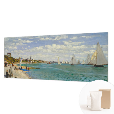 Papier peint panoramique haut de gamme avec un motif de paysage maritime