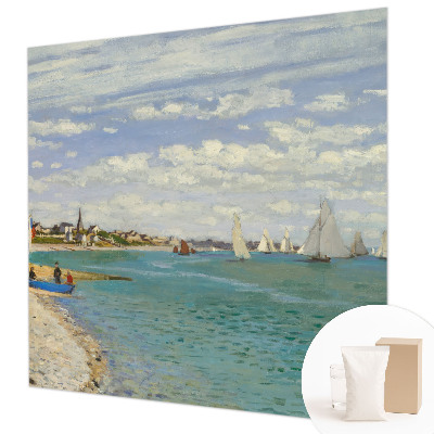Papier peint panoramique haut de gamme avec un motif de paysage maritime