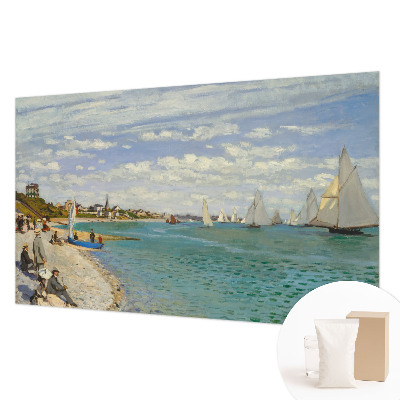 Papier peint panoramique haut de gamme avec un motif de paysage maritime