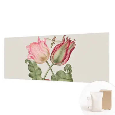 Papier peint photographique sur tissu non tissé beauté des tulipes