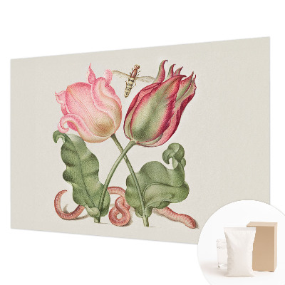 Papier peint panoramique de haute qualité avec le motif « Tulipánová krása »