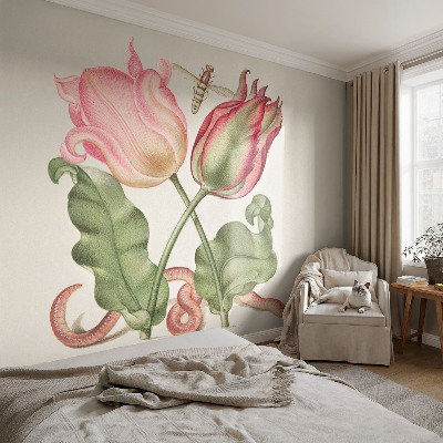 Papier peint panoramique de haute qualité Tulipánová krása