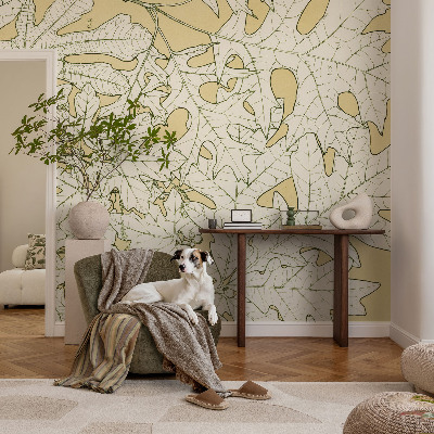 Papier peint photo Listy stromov