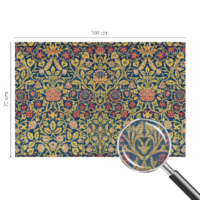 Décoration murale panoramique intissé avec un motif floral