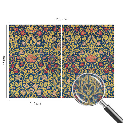 Décoration murale panoramique intissé Kvetinový vzor