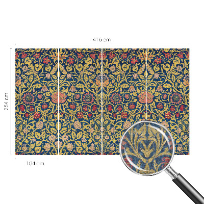 Décoration murale panoramique intissé Kvetinový vzor