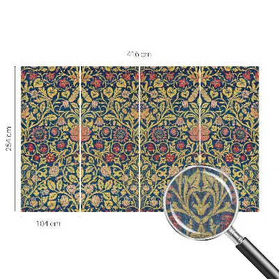 Papier peint intissé imprimé Motif floral