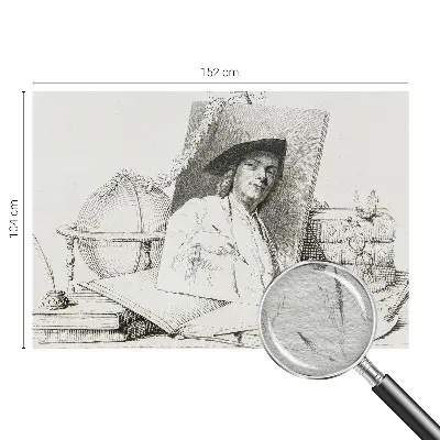 Papier peint photo sur tissu non tissé Portrait artistique