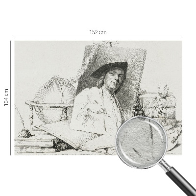 Papier peint chambre moderne Umelecký portrét