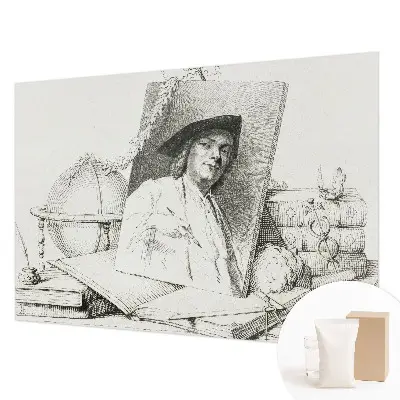 Papier peint photo sur tissu non tissé Portrait artistique