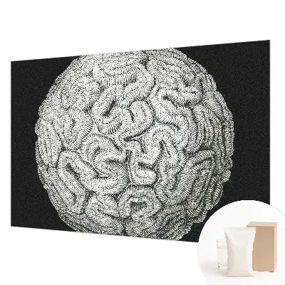 Papier peint photo grand format pour le mur Structure sphérique