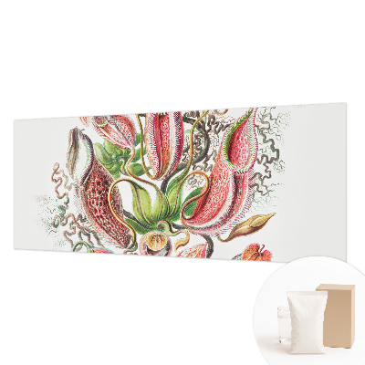 Papier peint panoramique intissé avec un motif détaillé de plantes