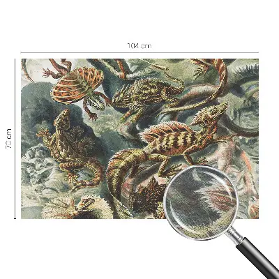 Papier peint photographique sur tissu non tissé Reptiles exotiques