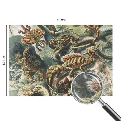 Papier peint photographique sur tissu non tissé Reptiles exotiques