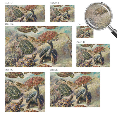 Papier peint panoramique chambre Fauna korytnačiek