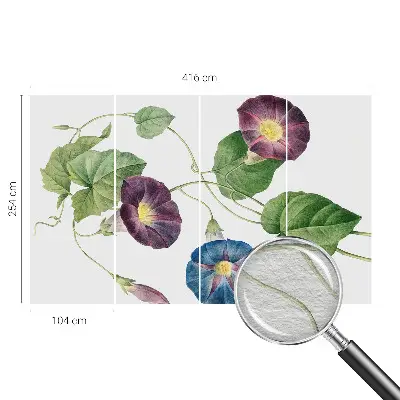 Papier peint intissé Élégance florale