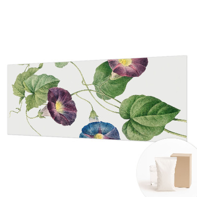 Papier peint panoramique salon à motif floral élégant