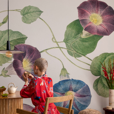 Papier peint panoramique salon Floristická elegancia