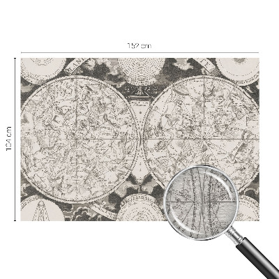 Papier peint panoramique tendance Hviezdna mapa