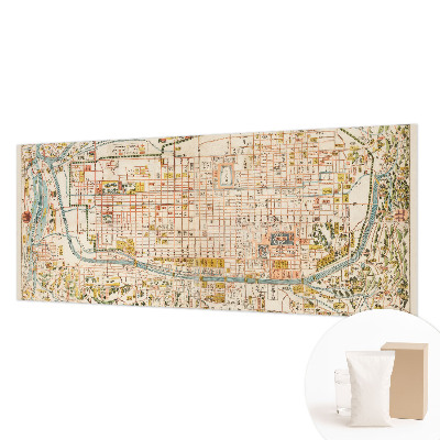 Papier peint panoramique haut de gamme Starožitná mapa