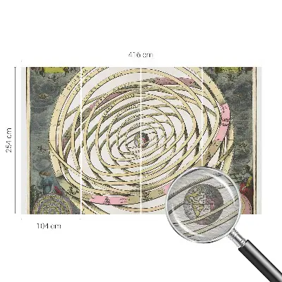 Papier peint photographique intissé spirale cosmique