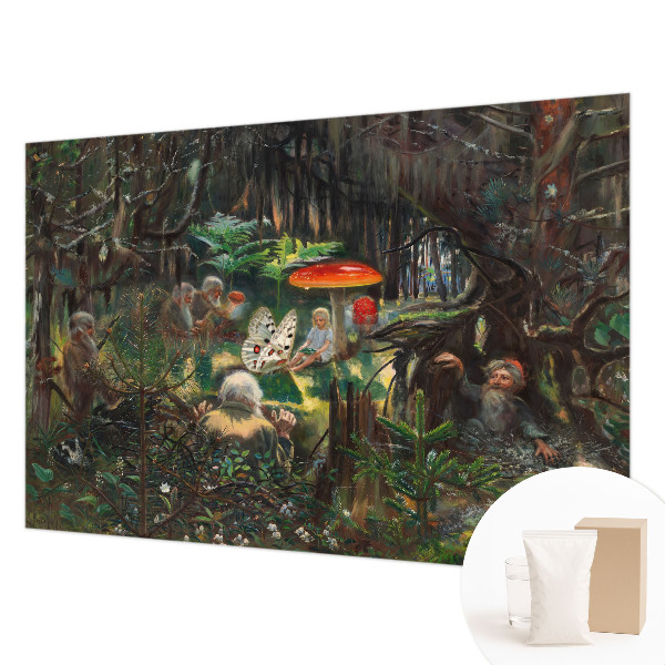 Poster mural panoramique Rozprávkový les