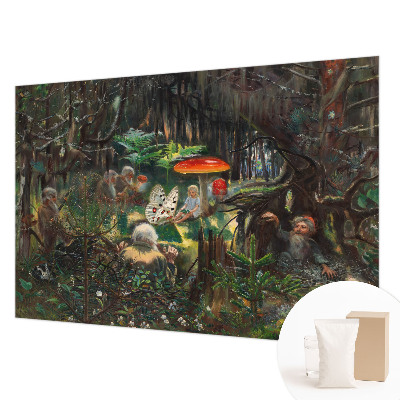 Poster mural panoramique Rozprávkový les
