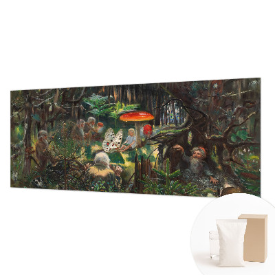 Poster mural panoramique Rozprávkový les