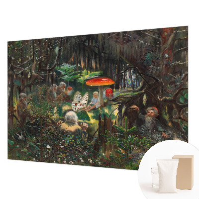Poster mural panoramique Rozprávkový les