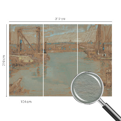 Papier peint panoramique intissé Výhľady na prístav