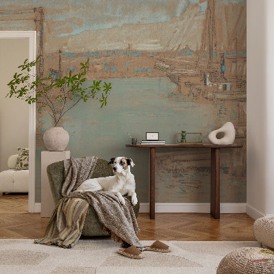 Papier peint panoramique intissé Výhľady na prístav