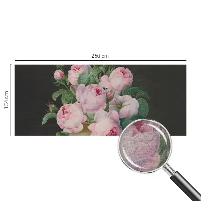 Papier peint photographique intissé élégance florale