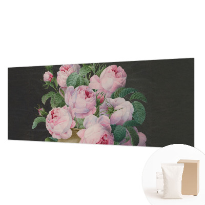 Papier peint panoramique chambre à motif floral élégant