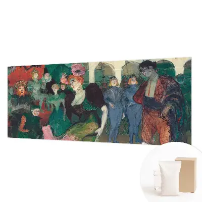 Papier peint panoramique sur mesure à motif Danse sociale