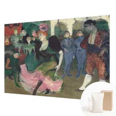 Papier peint panoramique sur mesure à motif Danse sociale