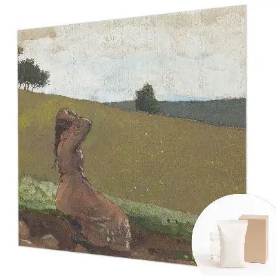 Papier peint panoramique chambre adulte avec une scène silencieuse