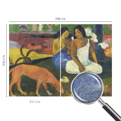 Papier peint panoramique haut de gamme Exotická scéna