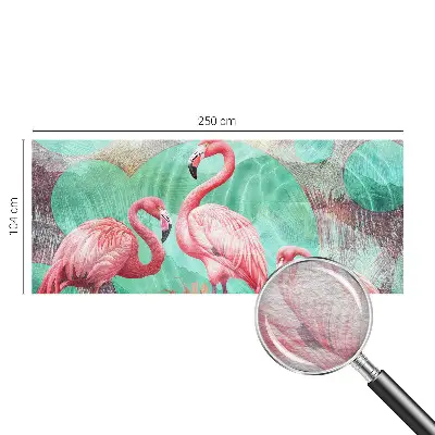 Papier peint photographique sur tissu non tissé Oiseaux exotiques