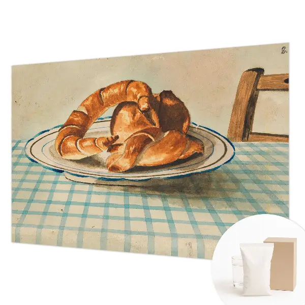 Papier peint photo imprimé sur tissu non tissé pâtisseries maison