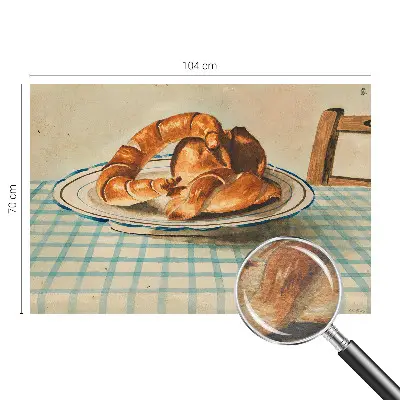 Papier peint photo imprimé sur tissu non tissé pâtisseries maison
