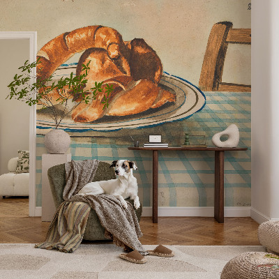 Papier peint panoramique intissé moderne Pečené dobroty z kuchyne