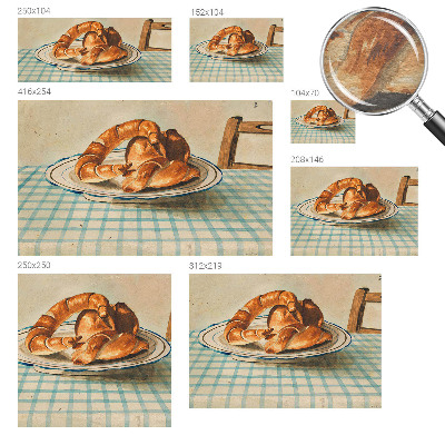 Papier peint panoramique intissé moderne Pečené dobroty z kuchyne