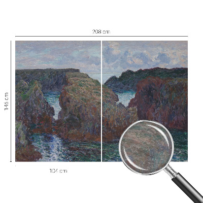 Papier peint panoramique facile à poser Skalnaté pobrežie