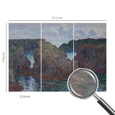 Papier peint panoramique facile à poser Skalnaté pobrežie