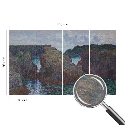 Papier peint panoramique facile à poser Skalnaté pobrežie